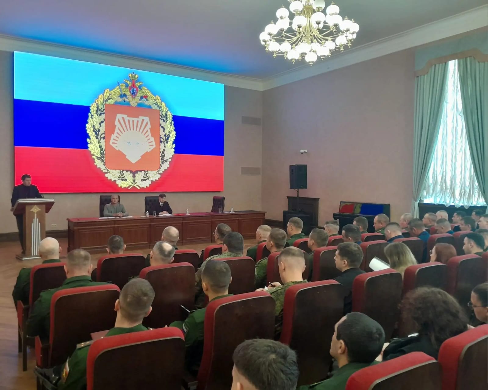 Семинар «Аддиктивное поведение» для командования и психологов ВВО прошёл в Доме офицеров